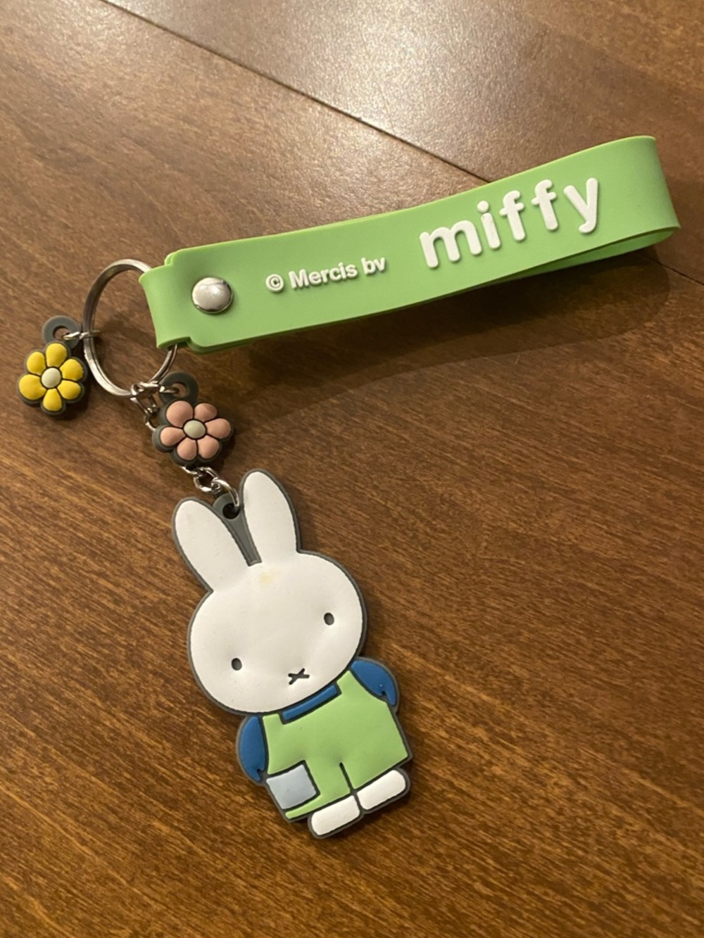 Green Miffy Keychain / Keyring